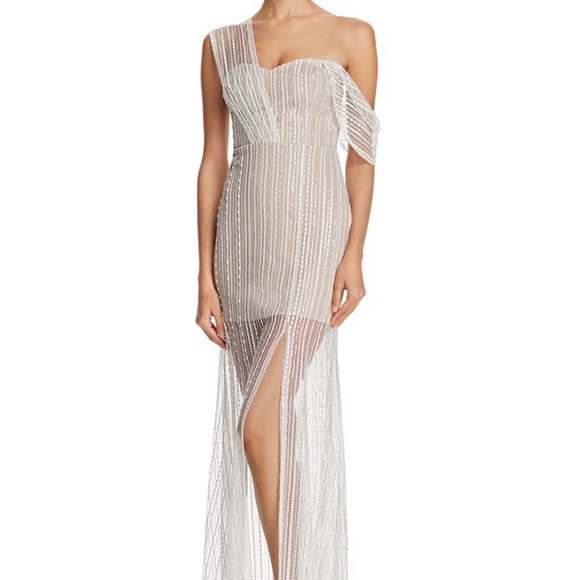 Aqua+ Zendaya long sequin dress sz XS - Picture 6 of 8